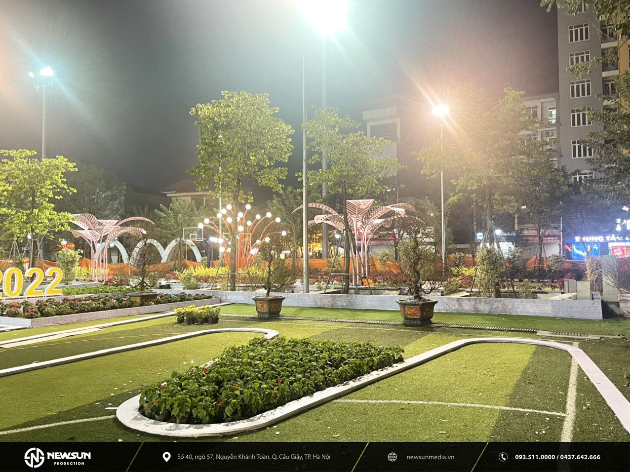 TRANG TRÍ DECOR TẾT 2022 THÀNH PHỐ VĨNH YÊN- VĨNH PHÚC